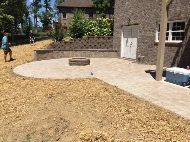 Custom Outdoor Fireplace