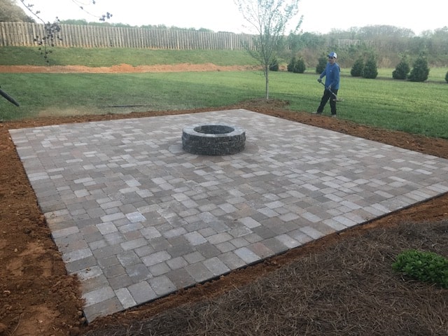 Custom Outdoor Fireplace