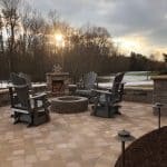 Custom Outdoor Fireplace
